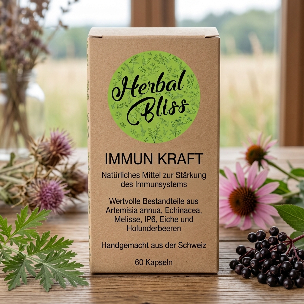 Immunkraft 60 Natürliches Mittel zur Stärkung des Immunsystems
