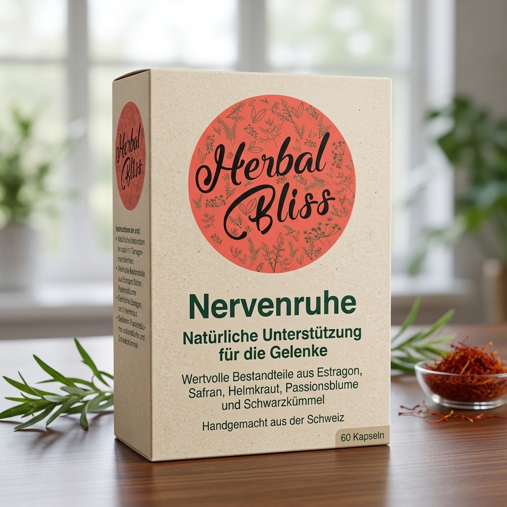 Nervenruhe 60 Natürliches Mittel zur Stärkung des Nervensystems